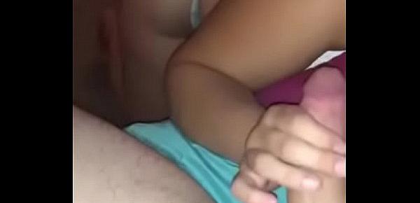  Wife talking about Black men while jerking me off